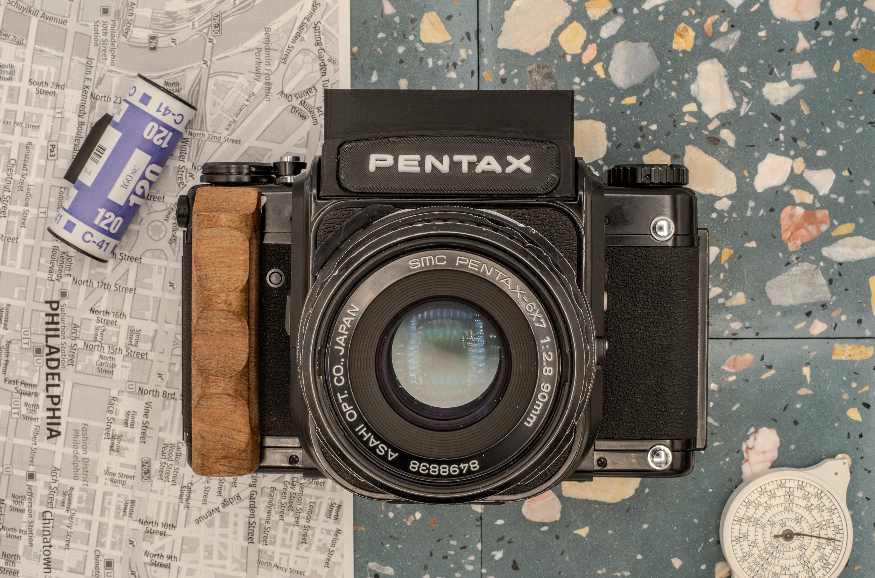 ペンタックス67用 ウエストレベルファインダー PENTAX 6x7 ウエスト