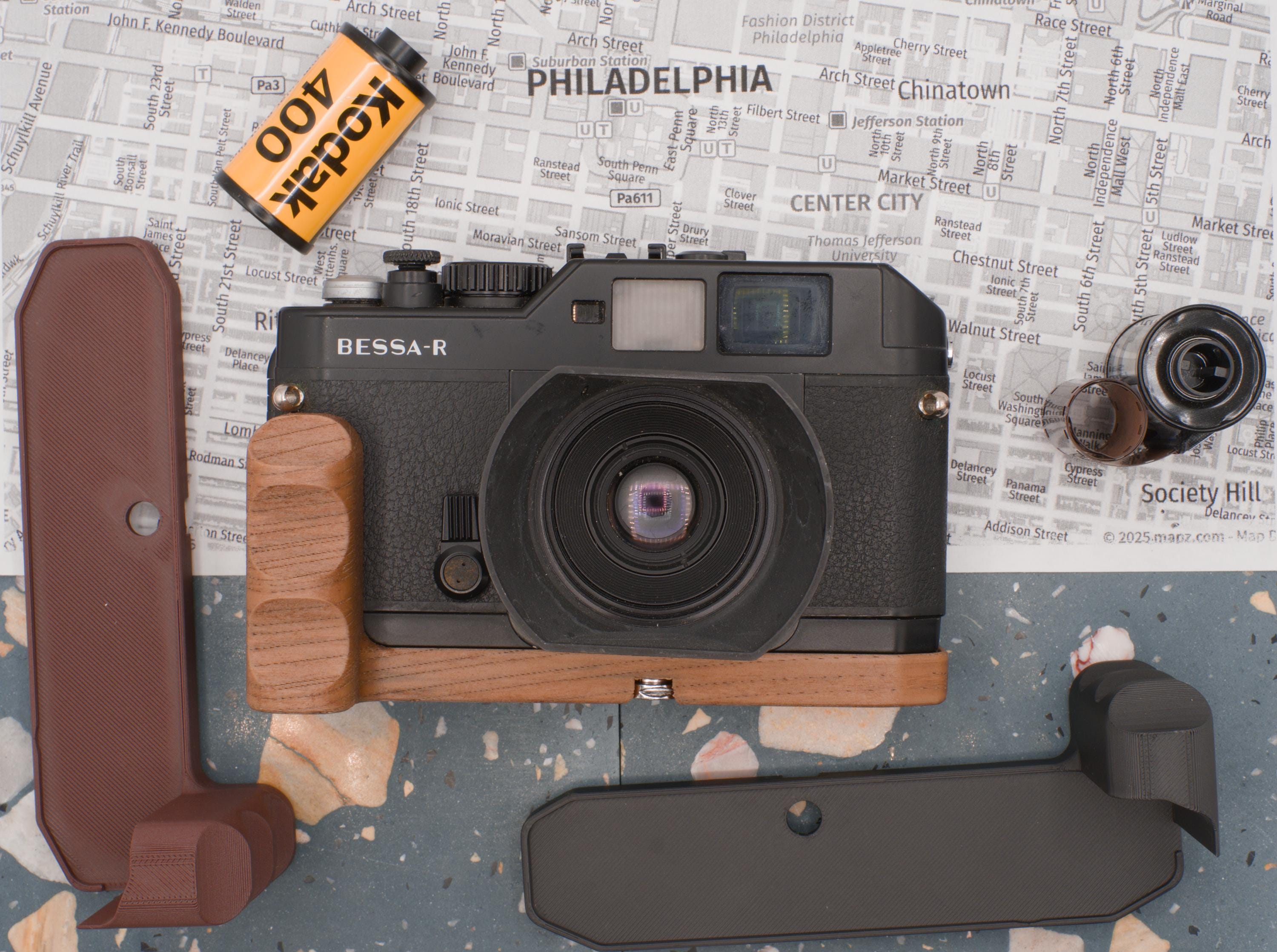 Voigtländer Bessa Grip Compatible With R/L/T Series Cameras | 3D