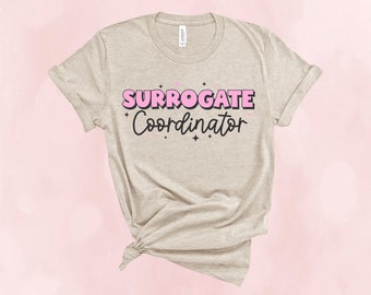 Surrogate Sister Design®, IVF, TTC, ivf gift, surrogate gift, infertility gifts, ivf tee, surrogacy shirt, surrogate shirt