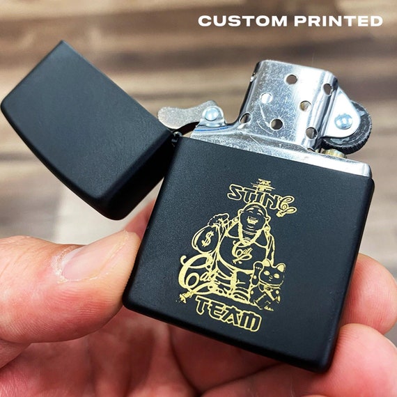 Customized Zippos Create Your Own Personalized Zippo Lighter Etsy