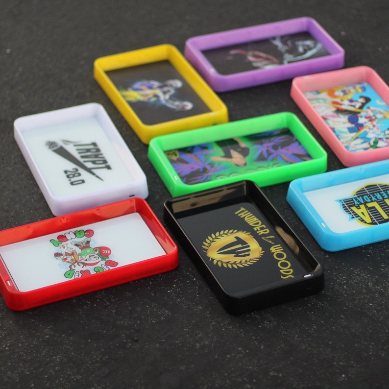 Custom Glow Tray Light up Rolling Tray Nipsey Rolling Tray Etsy