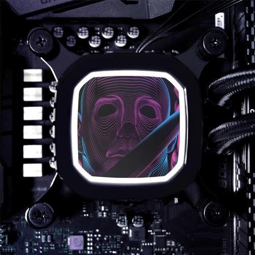 PCパーツ Phanteks Enthoo Evolv+Corsair H150i  AIO Repurposing the H150i Elite Capellix/LCD AIO into a full