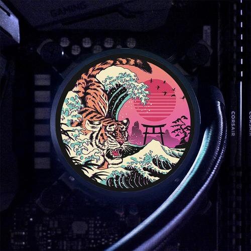 Design Your Own Custom AIO Cover for Cooler Master MasterLiquid Mirror CM ML240 ML280 ML360 CPU Cooler