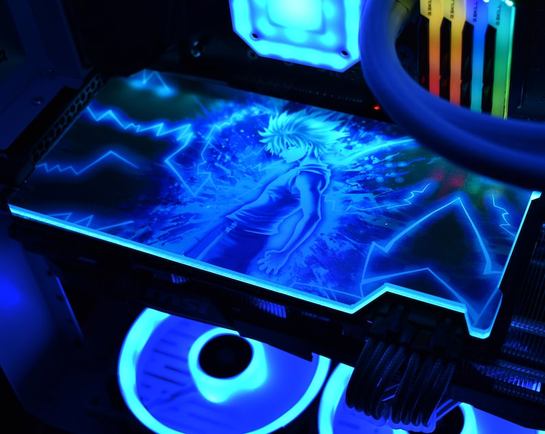 Customize Your Own GPU Backplate RGB + A-rgb Nvidia & Amd or Aio Cover ...