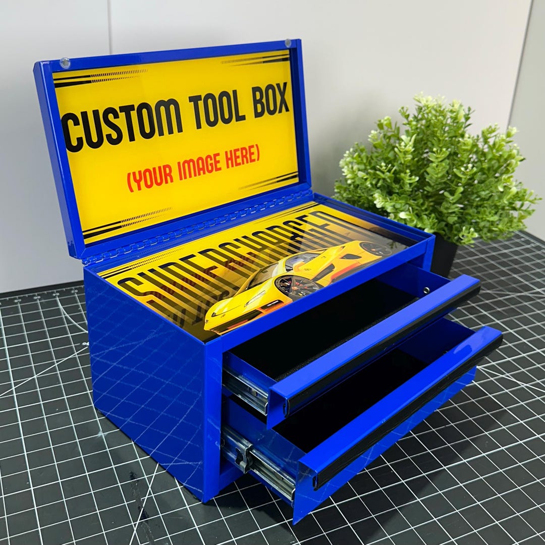 Personalized Mini Tool Box Premium Organizer | Custom Gift Tool Box ...
