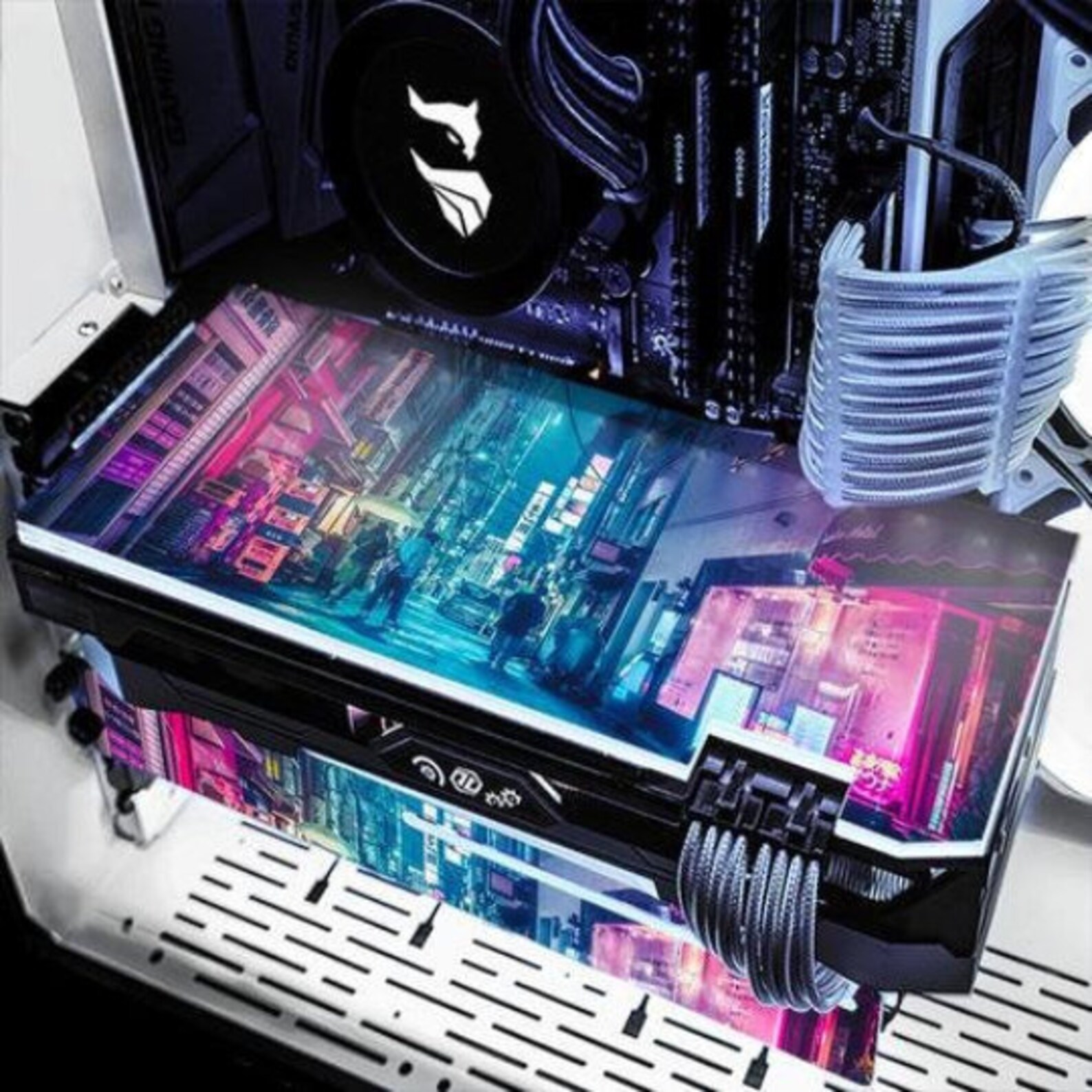 Custom GPU Backplate With A-RGB – Nvidia & AMD, Corsair Icue Compatible ...