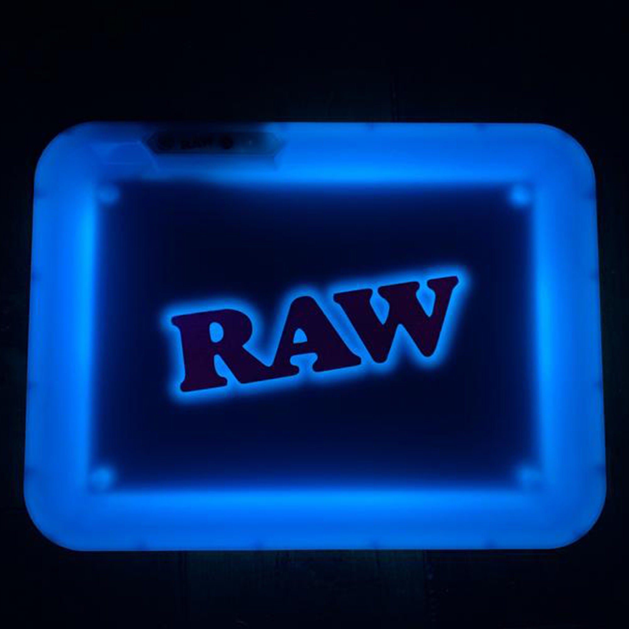 Raw X Glow Tray LED Rolling Glow Tray Custom Glowing Tray - Etsy