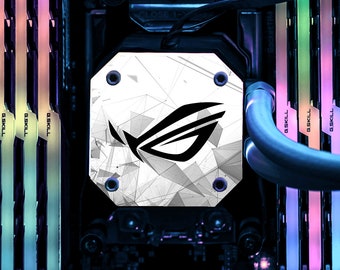 Design Your Own Custom AIO Cover for Corsair iCUE ELITE CAPELLIX (H100i, H115i, H150i)