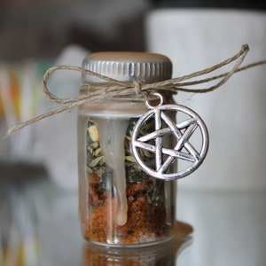 Spell Jar for Creativity - Spell Jar to Lift Artist Block, Writer's Block, etc - Charmed Amulet for Creative Mind - Let Your Ideas Flow
