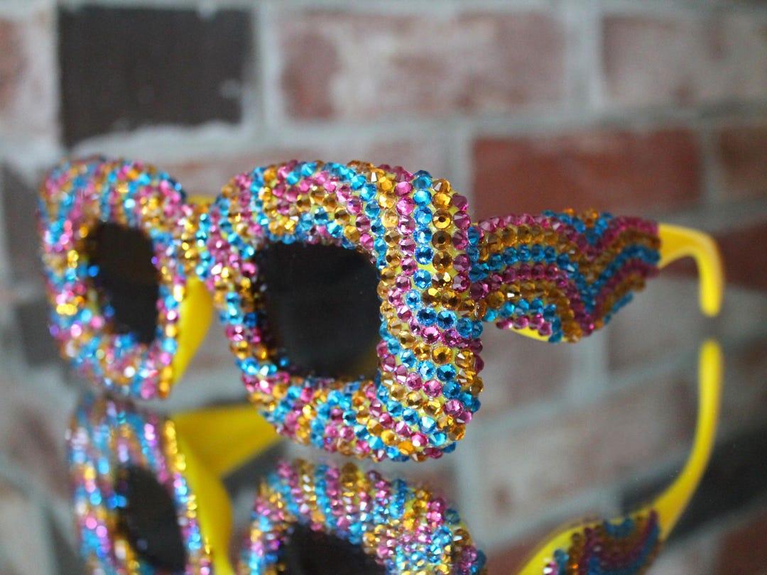 THE DRIP - Oversized Puffy Square Sunglasses W Beautiful  display picture 3