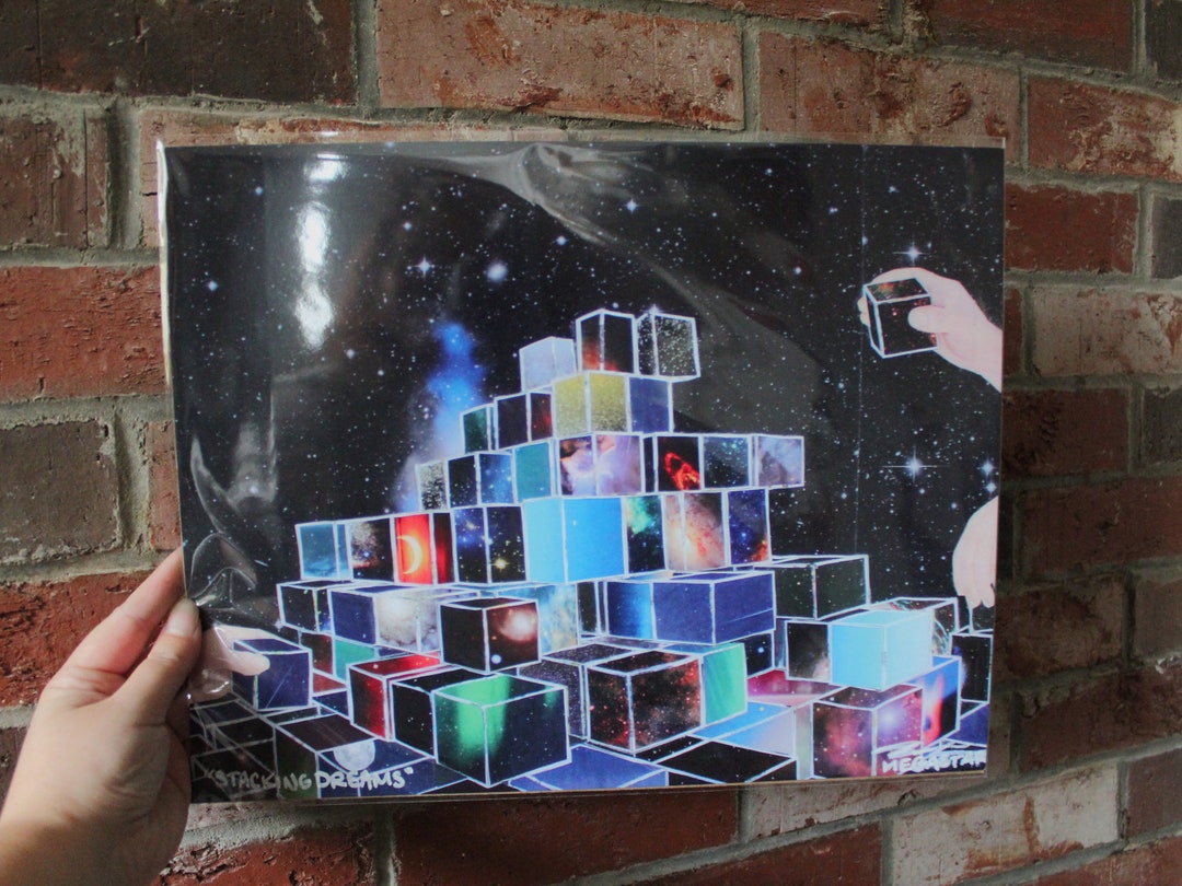 STACKING DREAMS #1050 Space Image Collage Art Print Poster - Unique ...