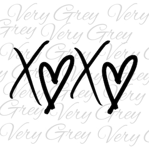 Knuffels en kusjes. SVG,. PNG digitale download, XOXO, Valentijnsdag, liefde, harten
