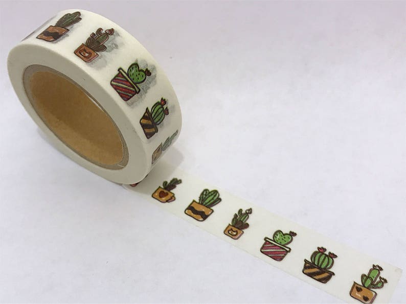 Washi Tape/ Craft Tape Cactus/ Cacti image 1