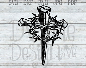 Download Crown Thorns Svg Etsy