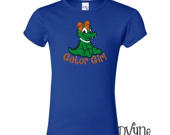 Florida Gator Gators Fishing Girls Kid Tshirt T Shirt Cute Casual T-shirt 3d Tee Shirt | Ubuy
