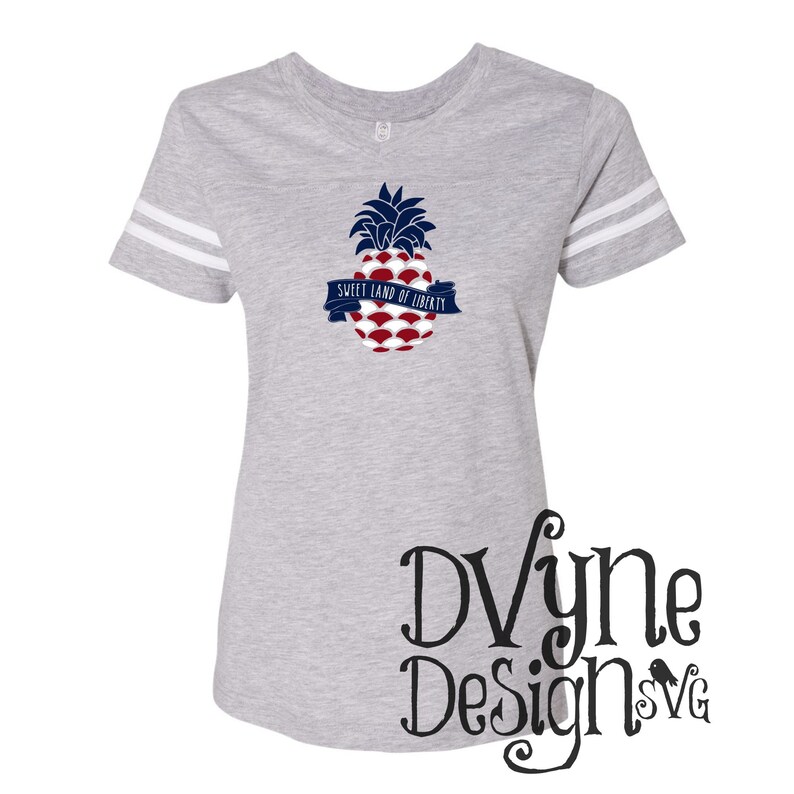 Download Pineapple SVG Sweet Land of Liberty SVG file for ...