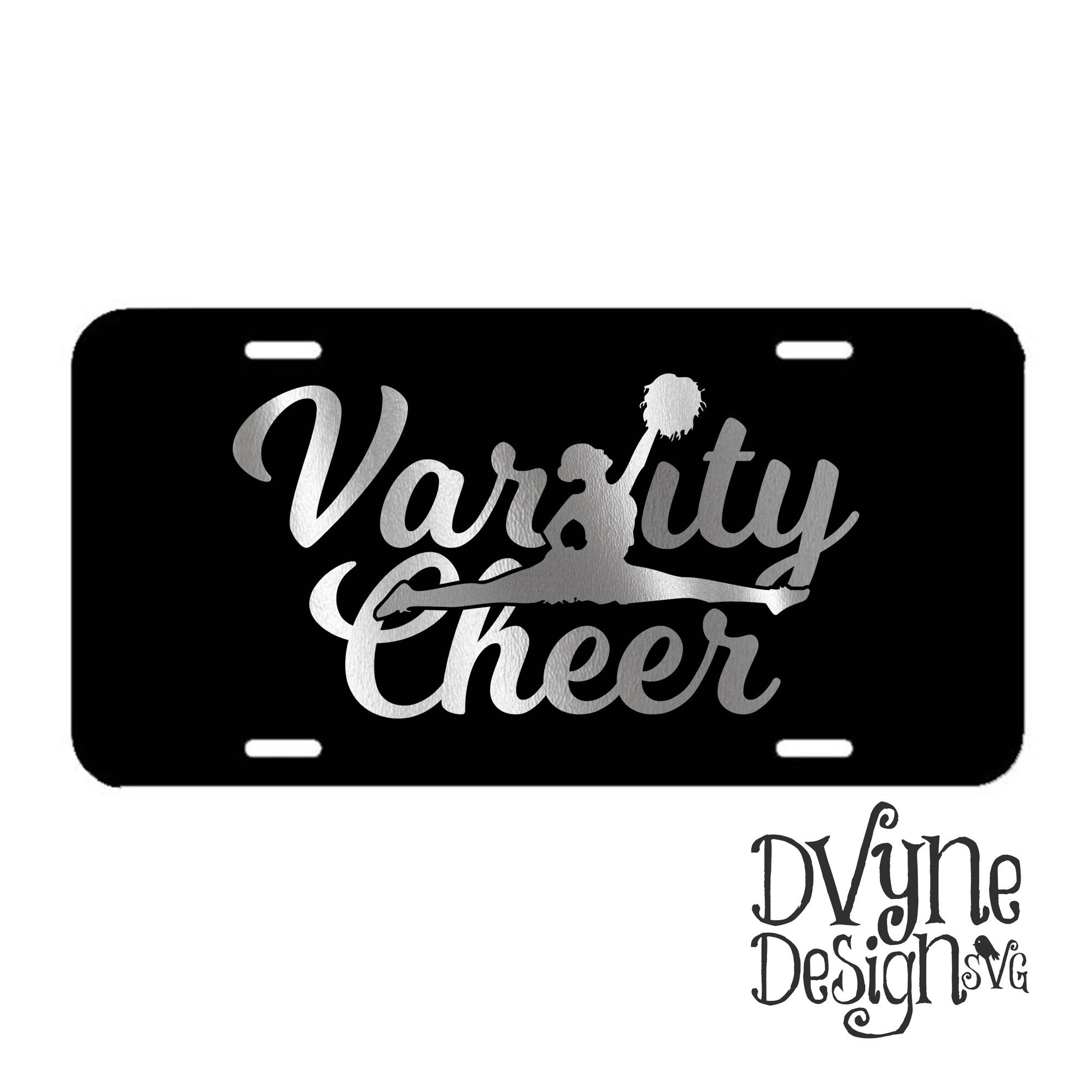 Varsity Cheer SVG Varsity Cheerleader Digital Cut File for Etsy