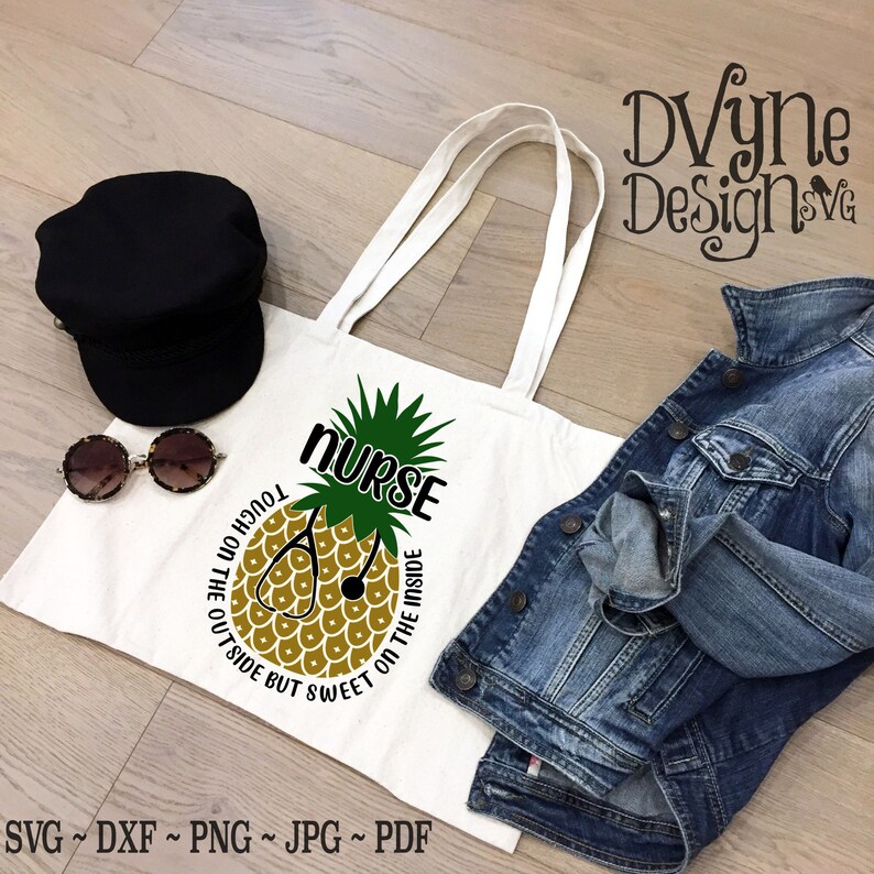 Download Nurse SVG Pineapple SVG Nurse Graduation Gift Ideas Digital | Etsy