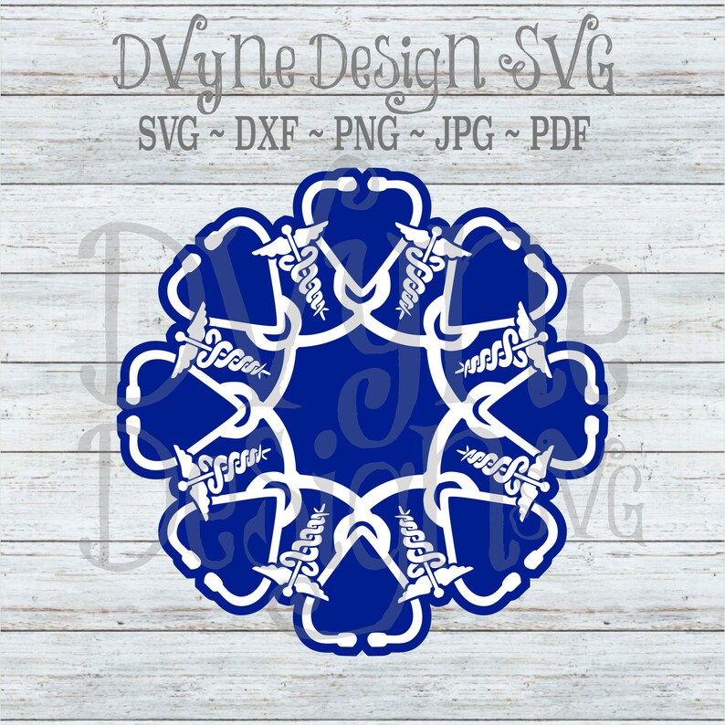 Download Nurse Mandala SVG Registered Nurse SVG for Silhouette or ...