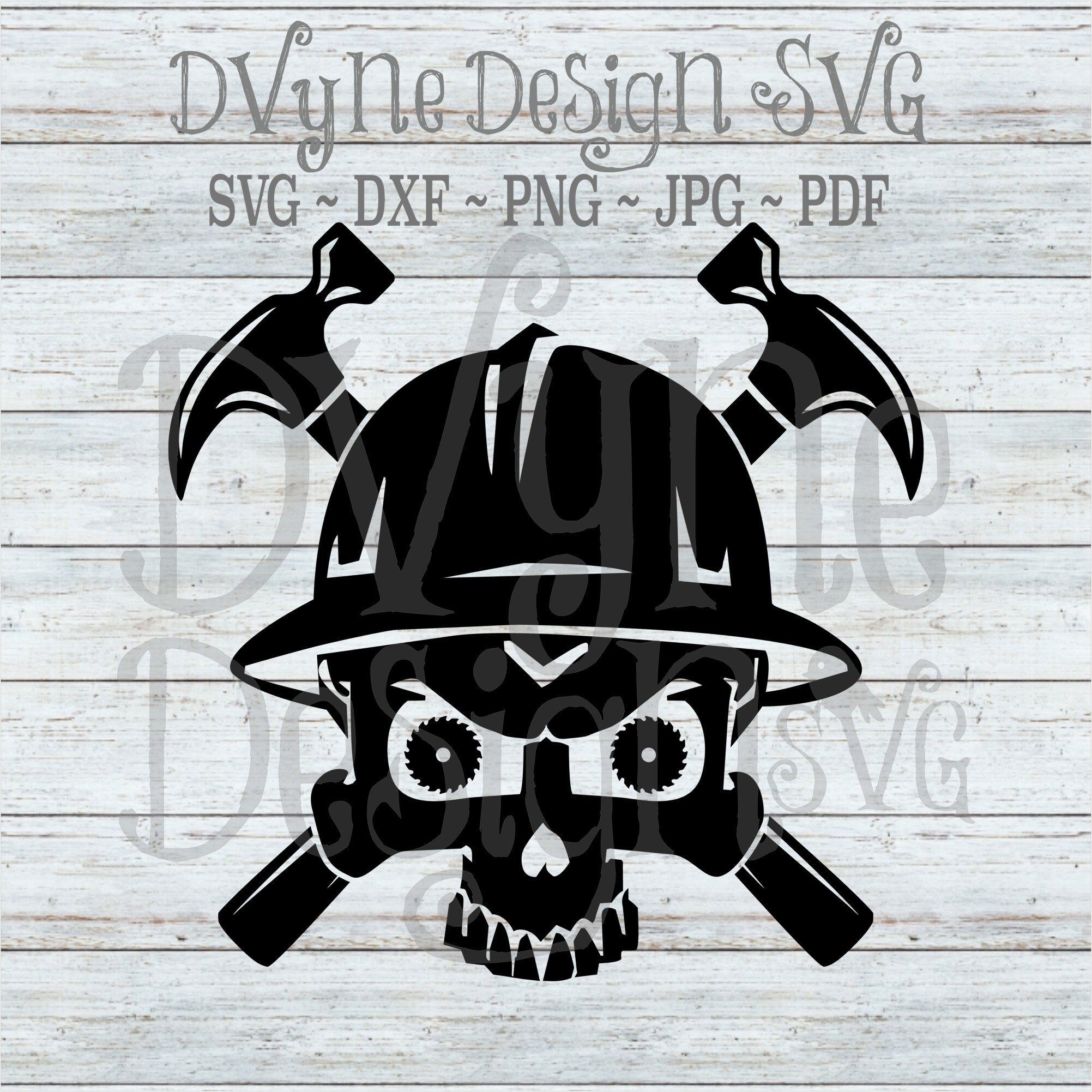 Schreiner SVG Hammer Und Totenkopf SVG F r Silhouette Oder Etsy