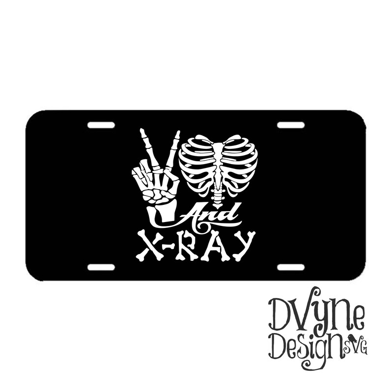 Download Peace Love Xray SVG Radiology Tech Digital Cut File for | Etsy