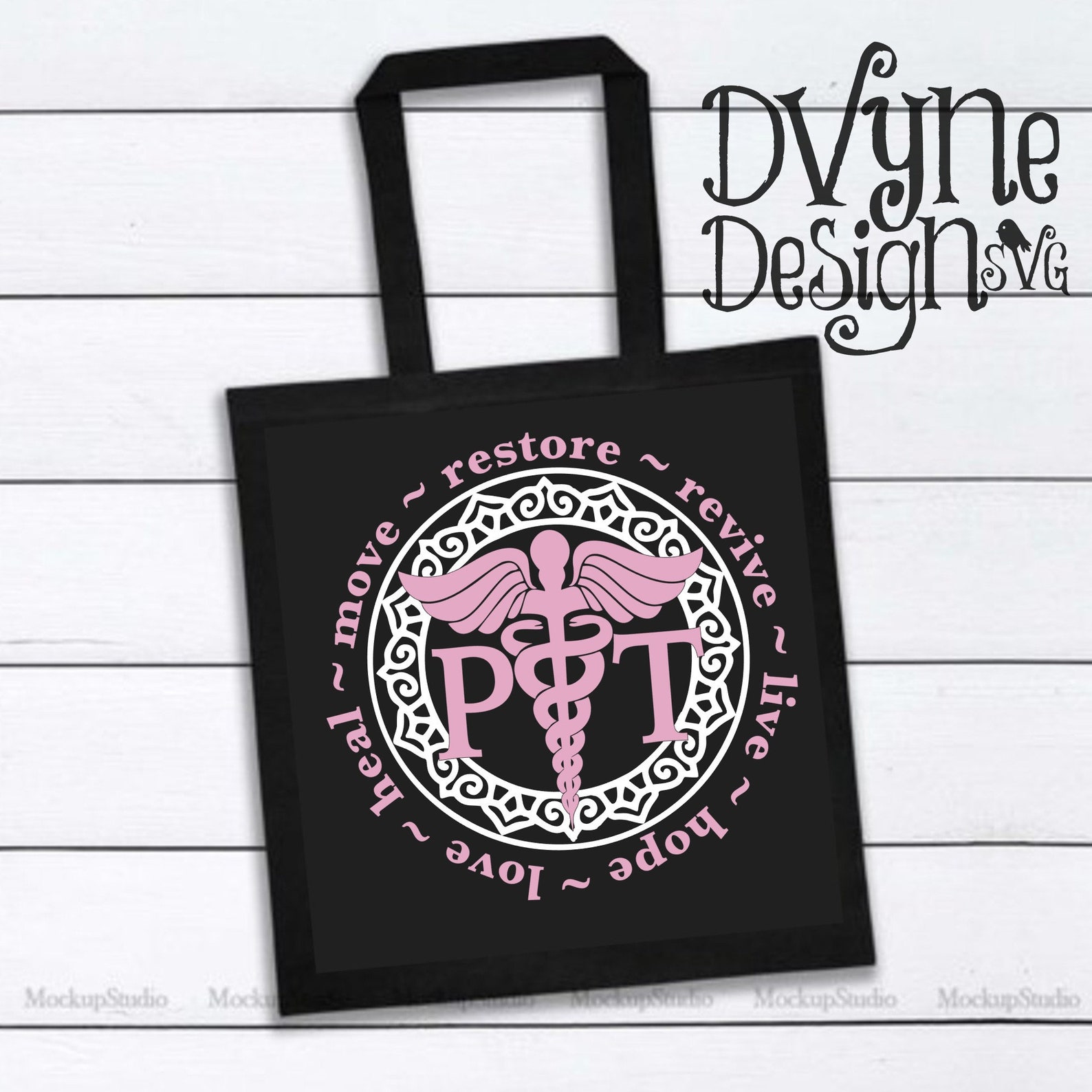 Physical Therapist SVG, PT Gift Ideas, Physical Therapy Svg for Silhouette or Cricut and PNG for