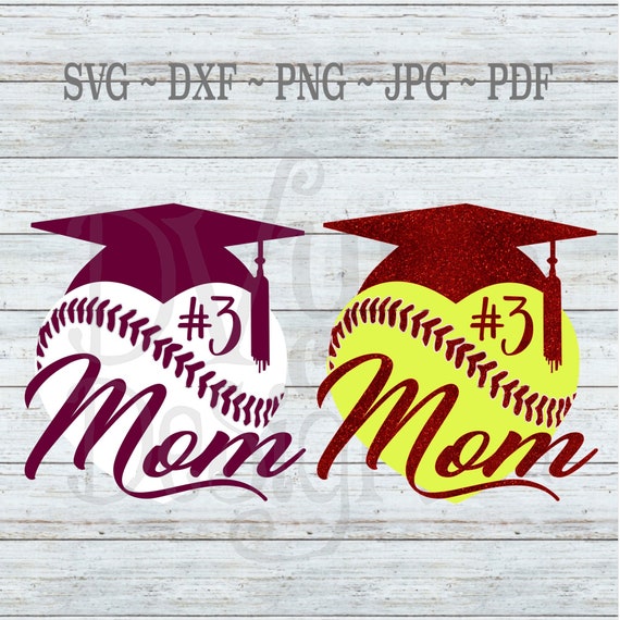 Download Senior Baseball Softball Mom Svg Baseball Mom Shirt Vinyl Cut Etsy