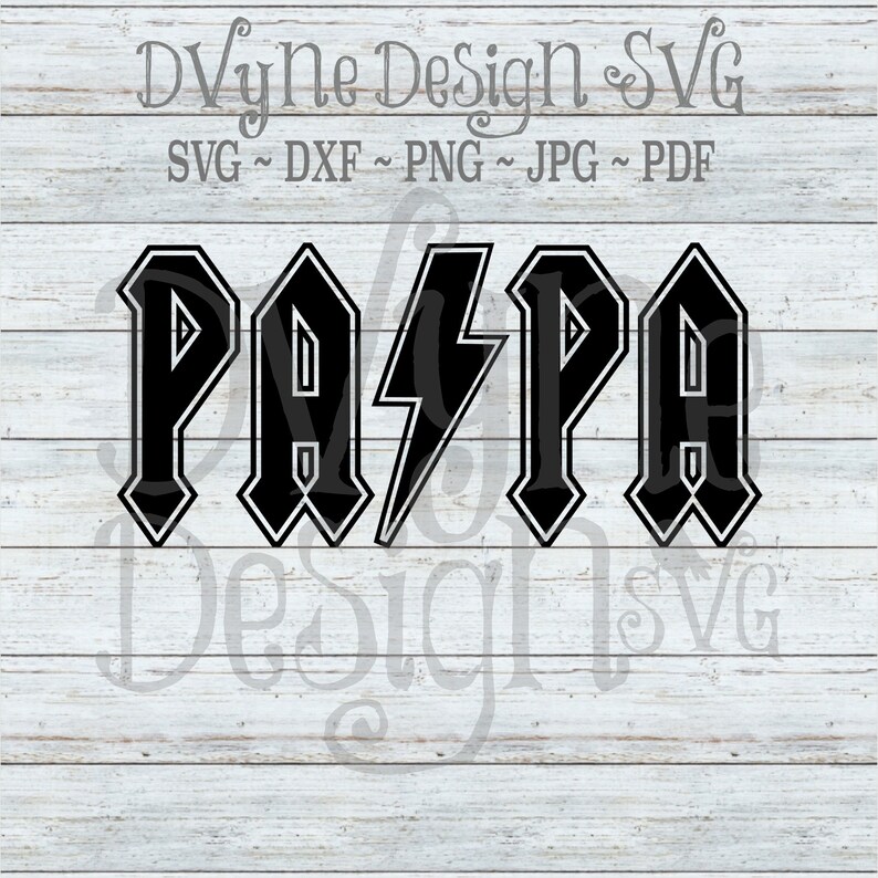 Download Papa SVG for Silhouette or Cricut Machine Father's Day | Etsy