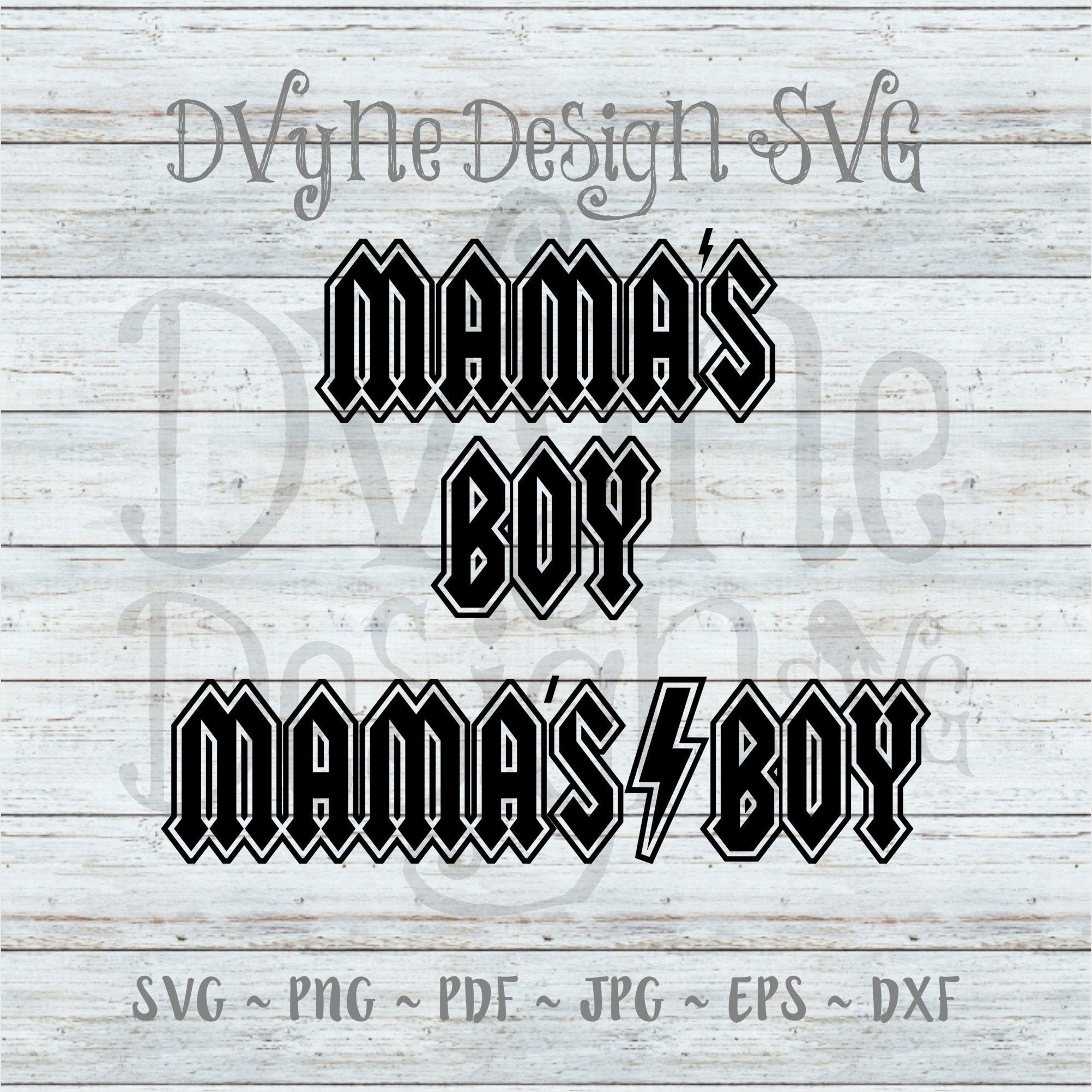 Mama's Boy SVG for Silhouette or Cricut Machine, Baby Boy svg, PN…