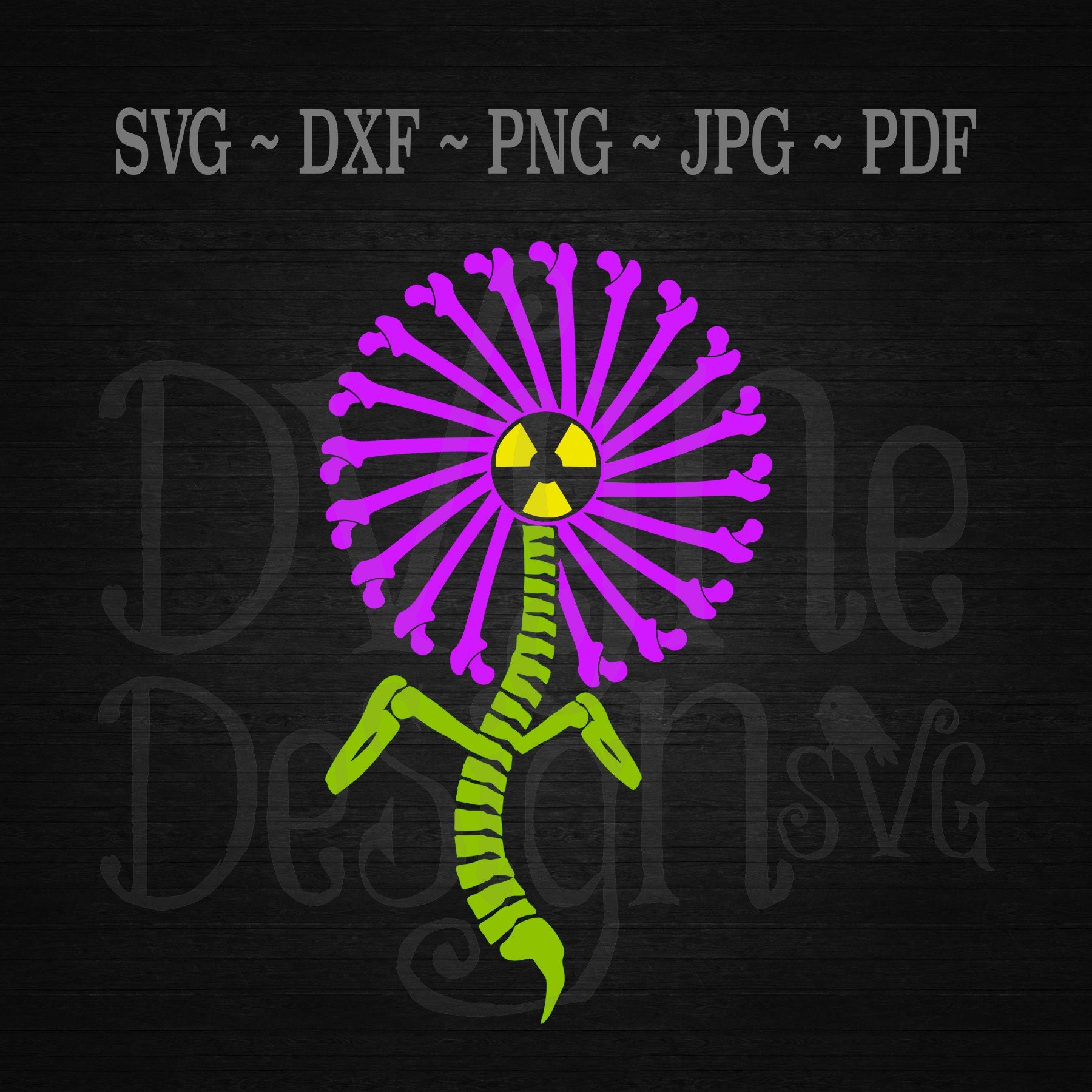 Radiology SVG Xray Flower SVG Radiology Shirt Cut File Etsy