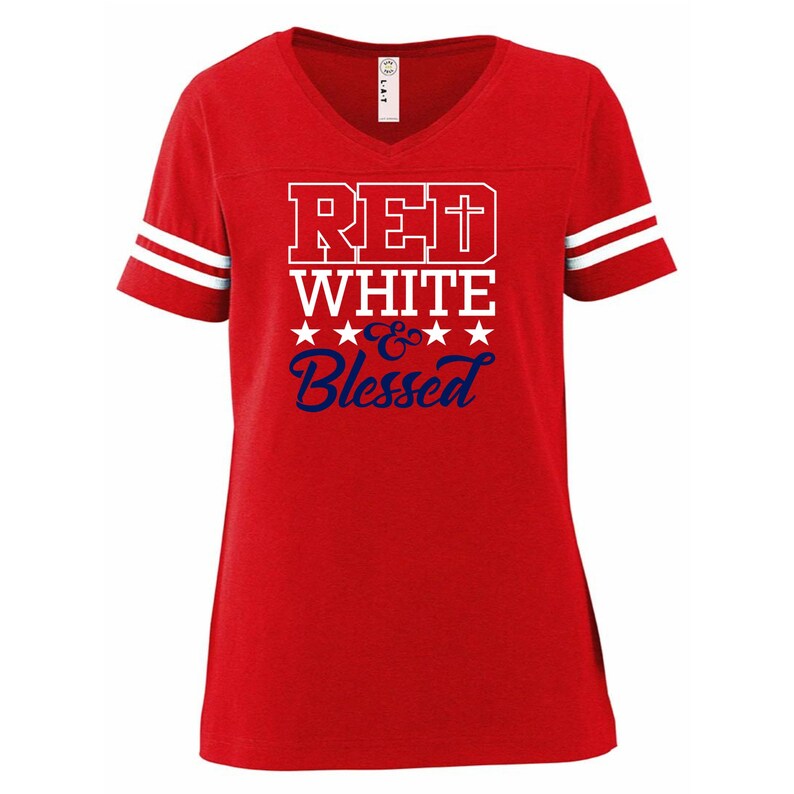 Download Red White and Blessed T-Shirt SVG Patriotic Vinyl SVG | Etsy