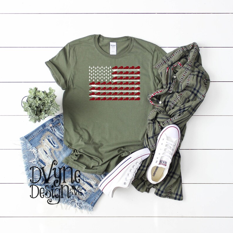 Ky Archery digital download for Silhouette or Cricut Machine Kentucky SVG Archery svg American Flag Instant Download