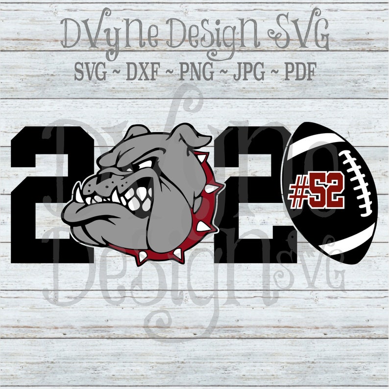 Download Bulldog Football SVG 2020 Bulldog Football SVG for ...