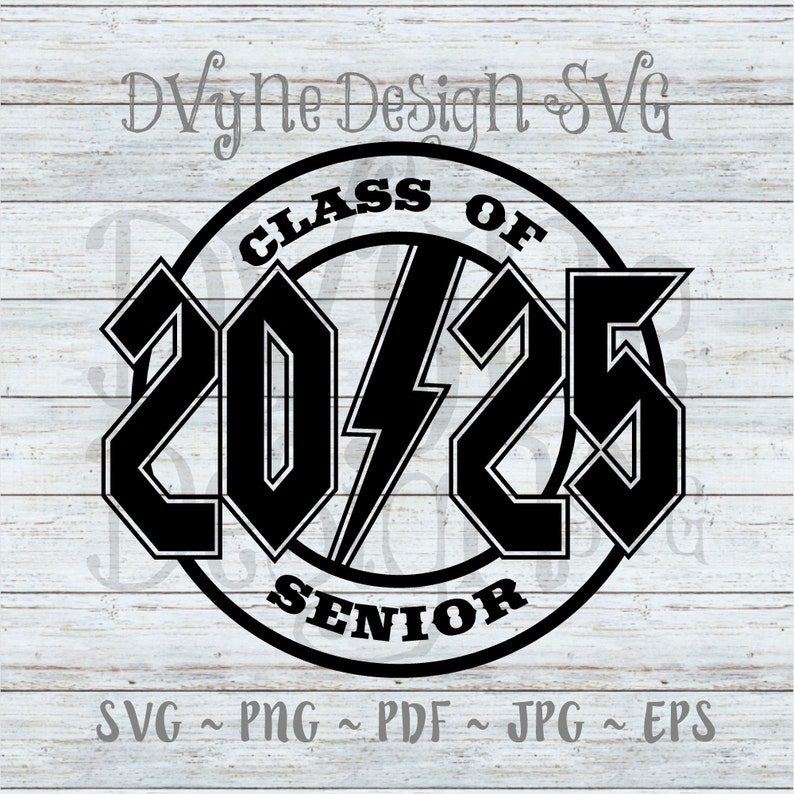 2025 Senior SVG 2025 Graduate SVG for Silhouette or Cricut Etsy