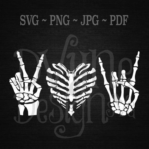 Download Peace Love Rock And Roll Svg Xray Svg Radiology Svg Etsy