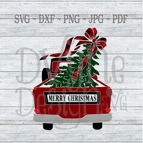 Download Free Christmas Truck Svg Christmas Truck Svg Vintage Truck Png Etsy SVG DXF Cut File