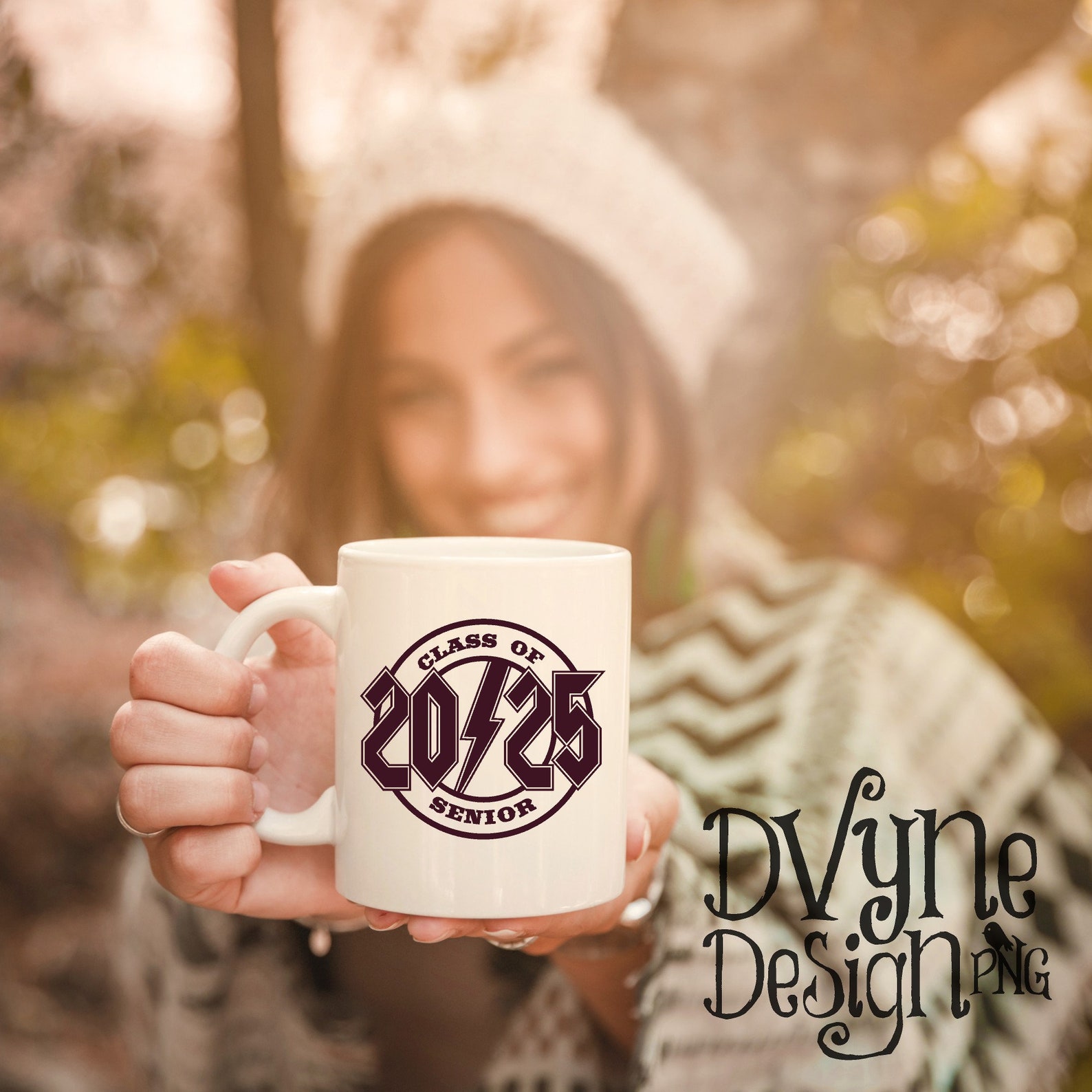 2025 Senior SVG, 2025 Graduate SVG for Silhouette or Cricut, Rock N