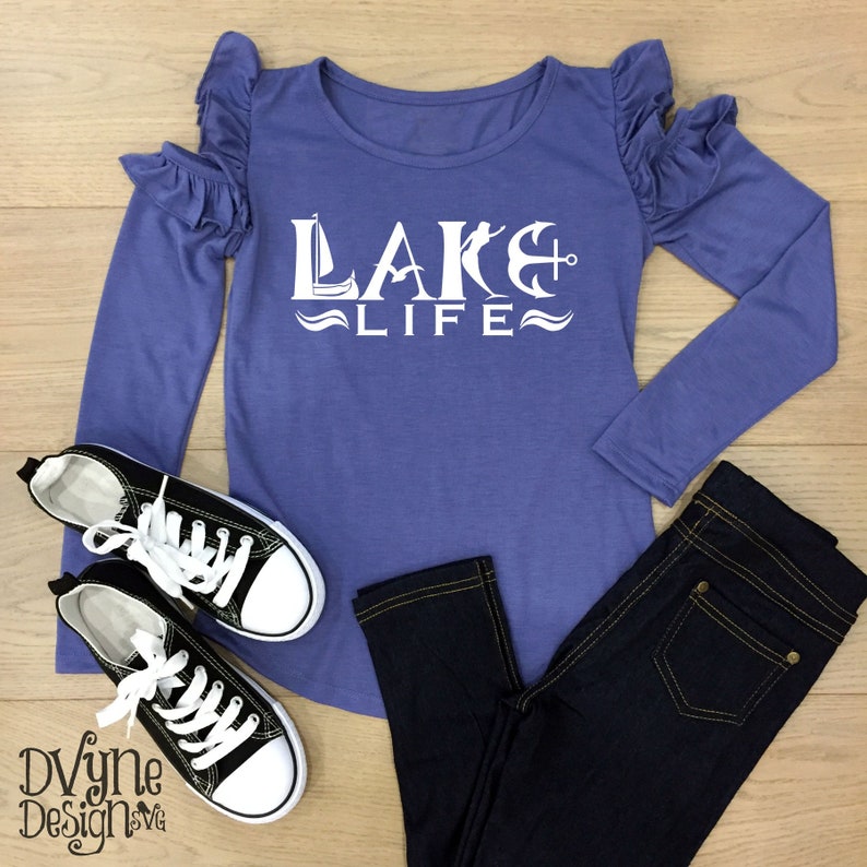 Download Lake Life SVG Nautical Cut File Lake Shirt SVG Boating SVG ...