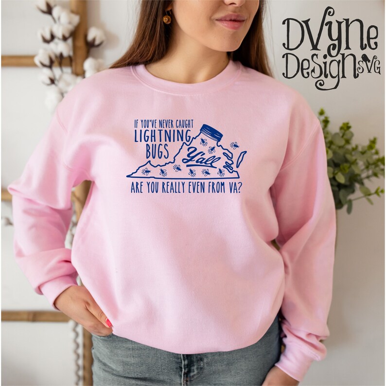 Virginia Lightning Bugs SVG Virginia SVG Lightning Bugs SVG Etsy