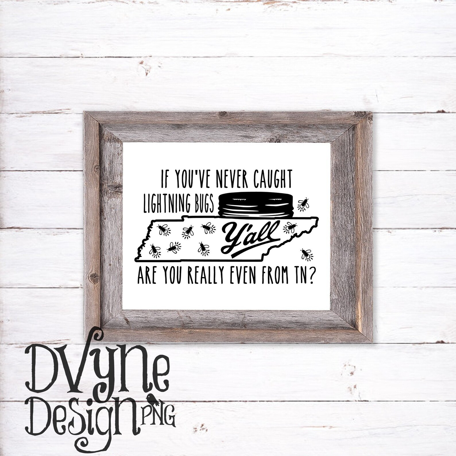 TN Lightning Bugs SVG Tennessee Y'all SVG Lightning Bugs Etsy