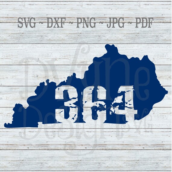 Kentucky Svg Ky 364 Digital Cut File Kentucky Svg 364 Area Etsy