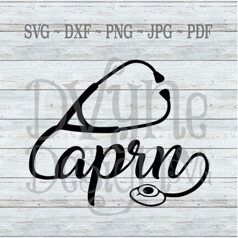 Download Nurse Stethoscope SVG Digital Cut File for Silhouette ...