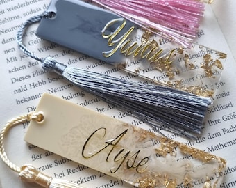 Elegantes Lesezeichen personalisierte Geschenke Kleinigkeiten schenken Leseratte  geschenkidee für weihnachten  lesehilfe buchliebhaber