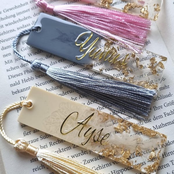 Marcapáginas elegante, regalos personalizados, pequeños obsequios, idea de regalo para amantes de la lectura en Navidad, ayuda para la lectura, amante de los libros