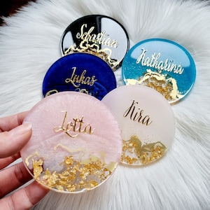 Unique gifts Mother's Day Coaster Set for Glasses Luxury Carat Collection table decoration guest gift Birthday woman with class