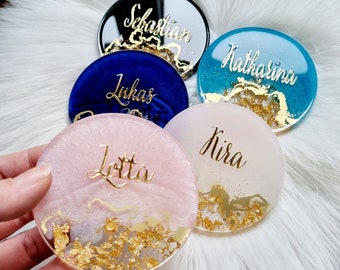 Unique gifts Mother's Day Coaster Set for Glasses Luxury Carat Collection table decoration guest gift Birthday woman with class