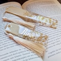 Bookmark personalized gift little things bookworm handmade bookmark reading aid Small gifts April4.Art product logo