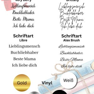 Personalized bookmark, gift, small item, bookworm, handmade, bookmark, reading aid, small gifts, April 4th Art image 20