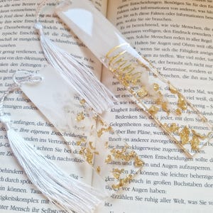 Personalized bookmark, gift, small item, bookworm, handmade, bookmark, reading aid, small gifts, April 4th Art Weiß