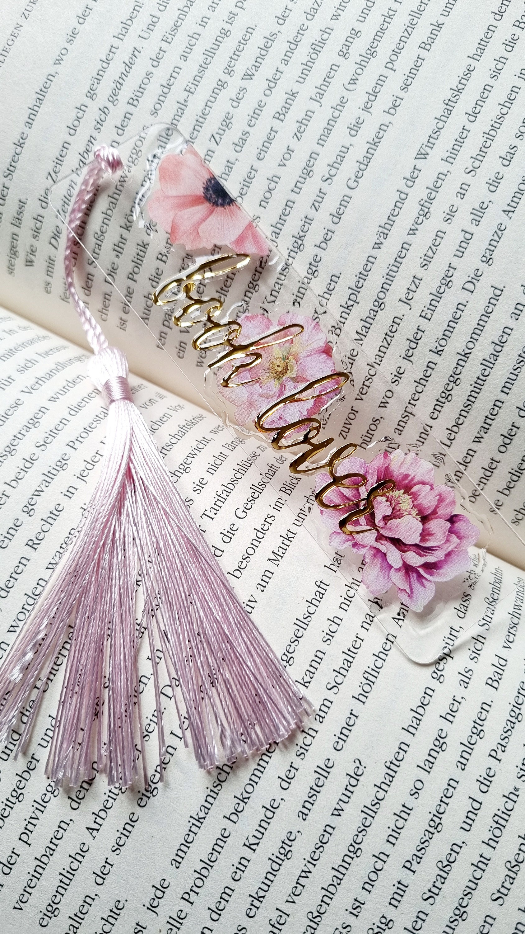 Mr. Wonderful Lesezeichen Aus Gummi - Rosa, Lustiges Design, Perfekt Als Geschenk Für Buchliebhaber